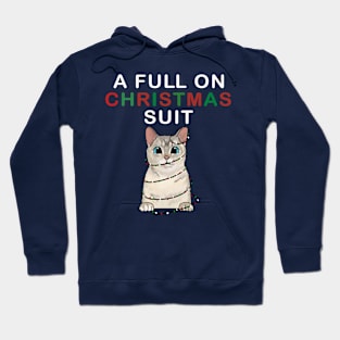 A Full On Christmas Suit Hoodie